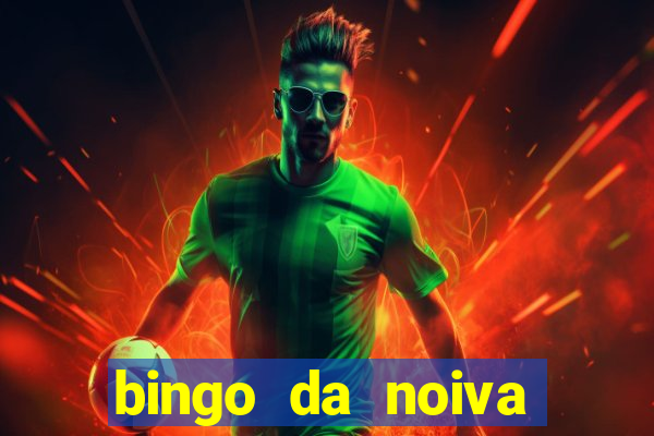 bingo da noiva para imprimir